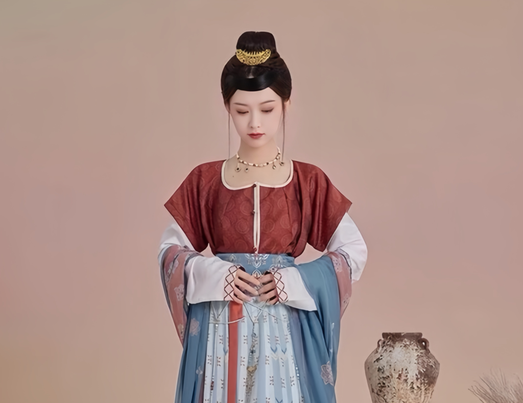 Hanfu collar styles,Types of Hanfu collars,Hanfu collars,Traditional Hanfu collars design,Hanfu