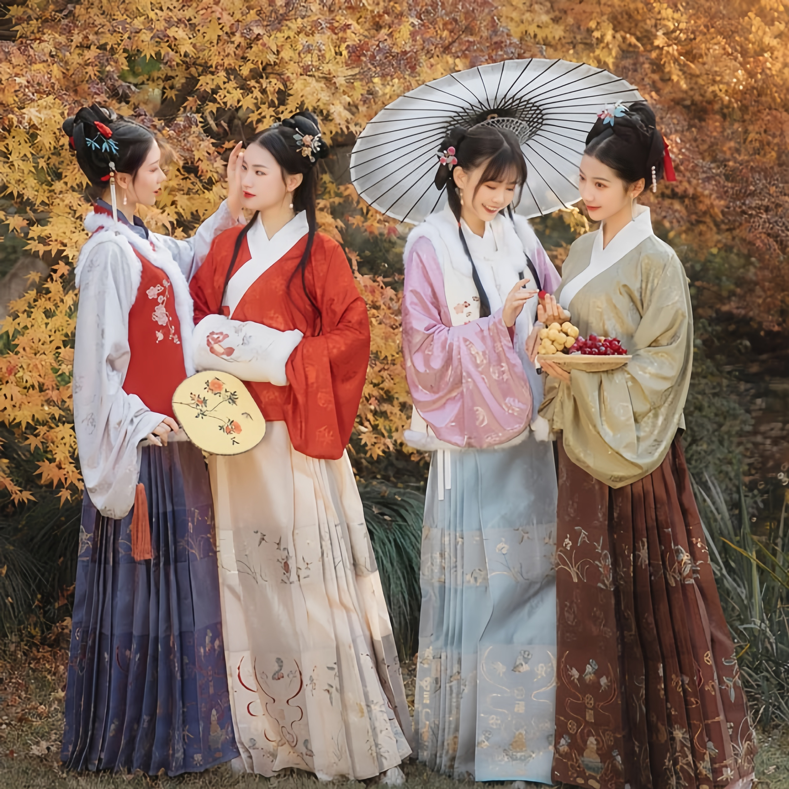 Traditional Hanfu Styles Through History，Hanfu Styles，Hanfu