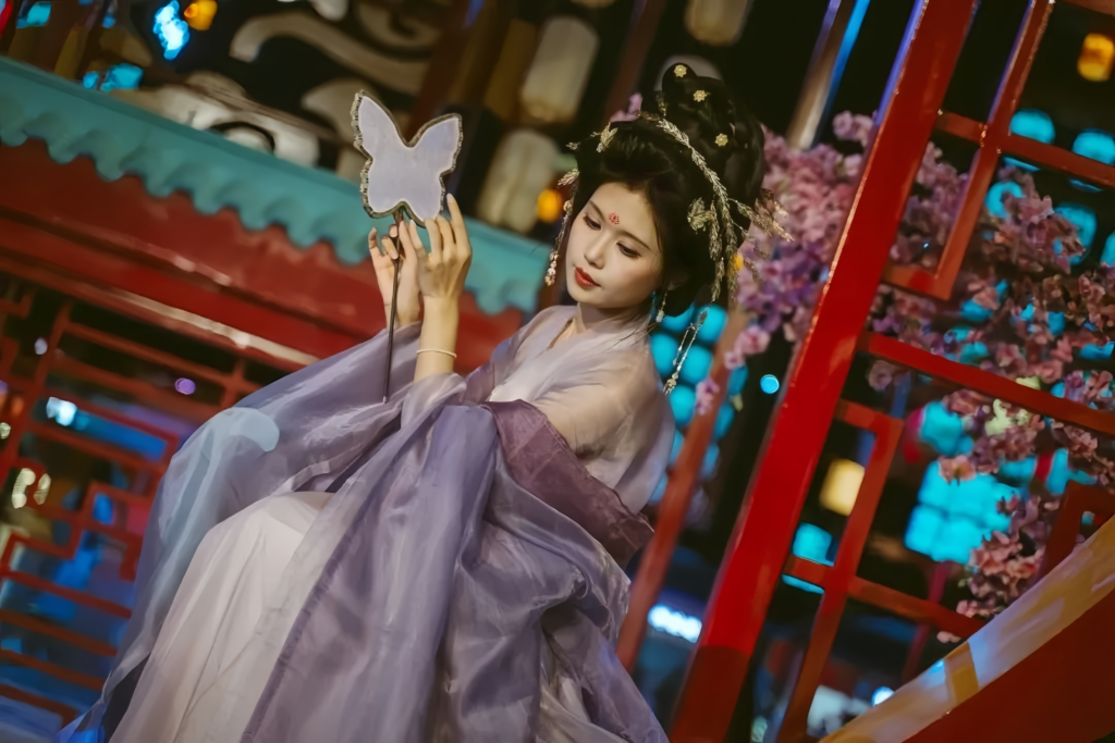 Hanfu modeling competition