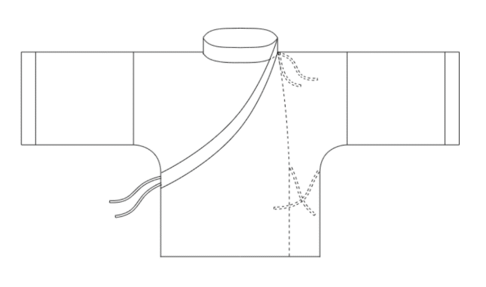 Only the perspective view, can fully display the structure of Hanfu, completely and perfectly present the form information of Hanfu.
A complete structural perspective view, is the most basic foundation for researching Hanfu forms.