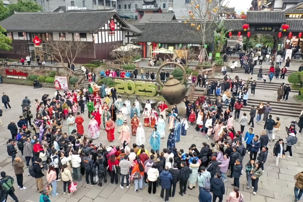 The 3rd Hanfu Gathering at Ciqikou