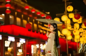 Hanfu cultural hotspots，Xi'an Hanfu experience, Chinese traditional fashion, Tang Dynasty style