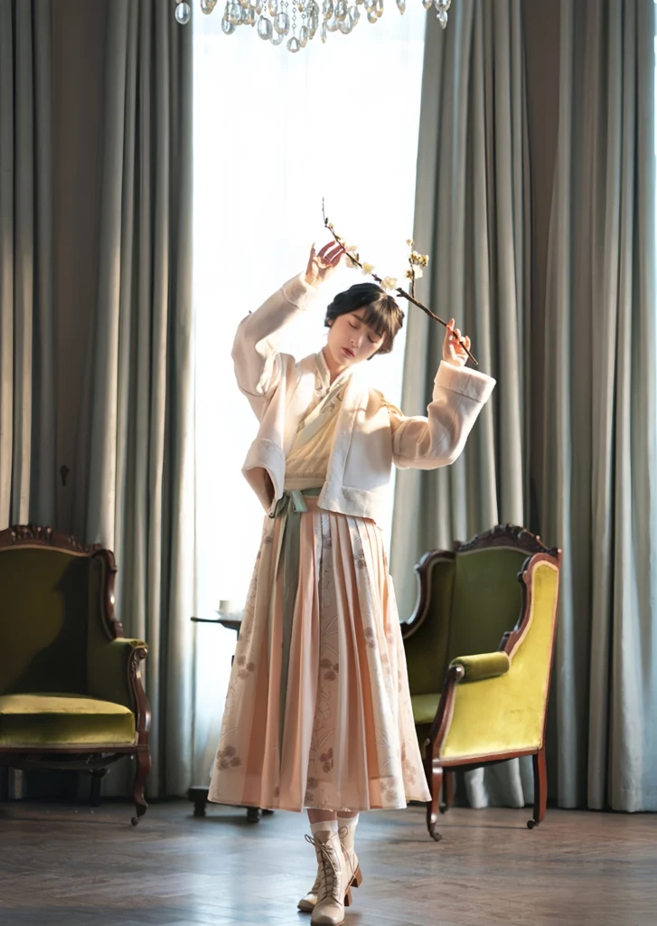 Hanfu boots styling