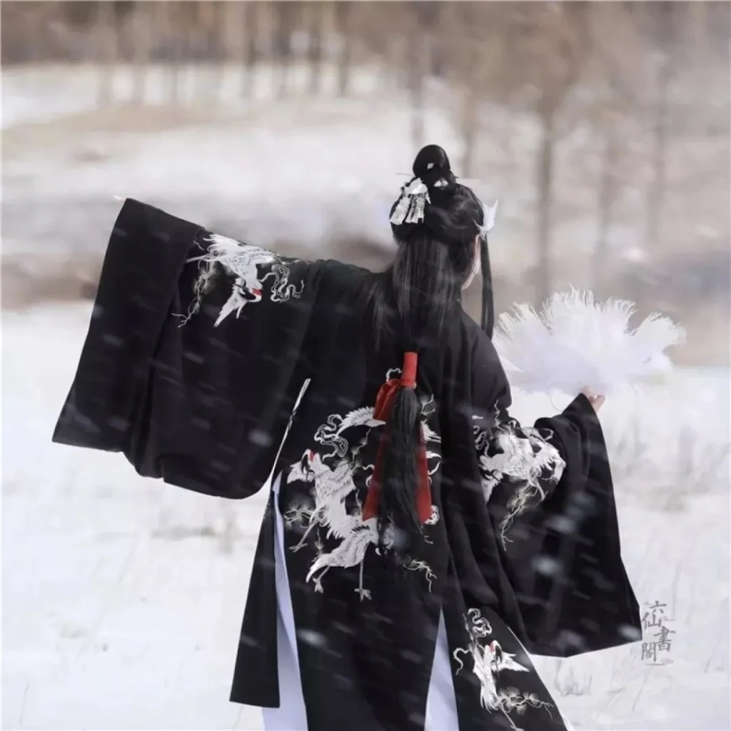 Hanfu in winter