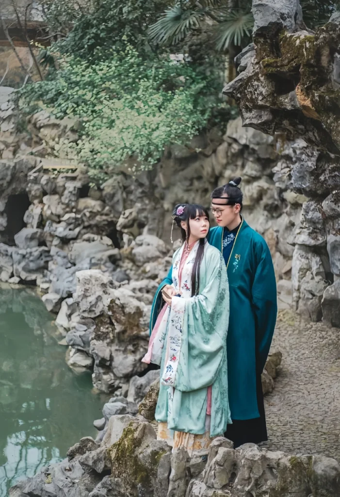 hanfu couple outfits