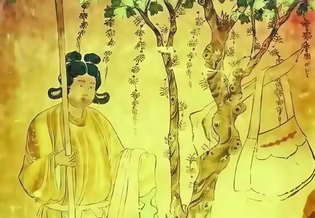 Hanfu phone storage
